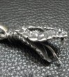 Photo3: Snake Head With Chiseled Anchor Chain & Smooth H.W.O Wallet Hanger (3)