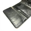 Photo10: Crocodile Flank Cross Inlay Elephant Wallet (10)