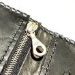 Photo14: Crocodile Flank Cross Inlay Elephant Wallet (14)
