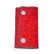 Photo2: Crocodile Flank Cross Inlay Elephant Wallet (2)