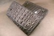 Photo17: Crocodile Haed & Horn Back All Gusset Wallet (17)