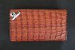 Photo4: Crocodile Horn Back Long Wallet (4)