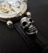 Photo6: OMEGA Vintage Skeleton Watch With 2Skulls Watch Band (6)