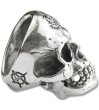 Photo4: Xconz Collaboration Double Face Medium Lage Skull Ring (4)