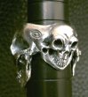 Photo20: Xconz collaboration 4 Face Skull Ring (20)