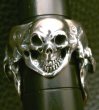 Photo19: Xconz collaboration 4 Face Skull Ring (19)