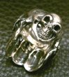 Photo10: Xconz collaboration 4 Face Skull Ring (10)