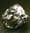 Photo11: Xconz collaboration 4 Face Skull Ring (11)