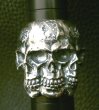 Photo16: Xconz collaboration 4 Face Skull Ring (16)