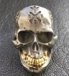 Photo2: Xconz Collaboration 18k Gold Teeth Large Skull Ring 3rd generation (2)