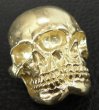 Photo11: Xconz Collaboration Gold Double Face Medium Lage Skull Ring (11)