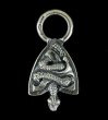 Photo1: Medium Snake Belt Tip Pendant (1)