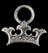 Photo1: Large Crown Pendant With Loop (1)