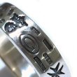 Photo6: Multi Stamp Flat Bar Ring (6)