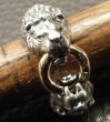 Photo9: 18k Gold Ring With Quarter Lion Triangle Wire Bangle Ring (9)