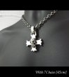 Photo10: Skull On Constantin Cross & H.W.O Pendant (10)