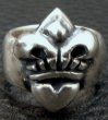 Photo5: Quarter Single Heart Crown Ring (5)