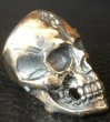 Photo5: 18K Gold Blood On Large Skull Ring Big Boy Ver. (5)