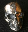 Photo9: 18K Gold Blood On Large Skull Ring Big Boy Ver. (9)