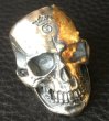 Photo6: 18K Gold Blood On Large Skull Ring Big Boy Ver. (6)