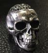 Photo12: Large Brains Skull Full Head Ring (12)