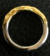 Photo5: Hammerd 18k Gold Blood On Half Size G-stamp O-ring (5)