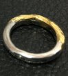 Photo3: Hammerd 18k Gold Blood On Half Size G-stamp O-ring (3)