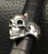 Photo9: Single Devil Skull Ring (9)