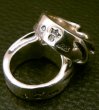 Photo10: Skull On Gothic Ring (10)