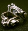 Photo16: Skull On Gothic Ring (16)