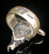 Photo4: Buffalo Skull Ring (4)