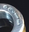 Photo7: Pure Gold Wrap 10 x 6mm Wide Bolo Neck Smooth Reel Ring [R-192] (7)