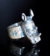 Photo1: Rhino Ring (1)
