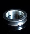 Photo7: 6 x 4mm Wide Bolo Neck Smooth Reel Ring (7)