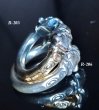 Photo12: One ninth Old Bulldog G Stamp On O-ring (12)