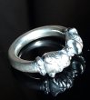 Photo10: One ninth Old Bulldog G Stamp On O-ring (10)