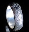 Photo2: Mini Textured H.W.O Ring (2)