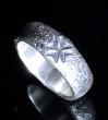 Photo11: Mini Textured H.W.O Ring (11)
