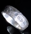 Photo6: Mini Textured H.W.O Ring (6)