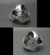 Photo5: Large Skull Ring with Jaw 2nd generation (5)