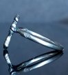 Photo2: 1/128 4Heart Crown Long Cross Ring (2)