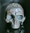 Photo3: Large Skull Full Head Ring Without Jaw (3)