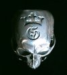 Photo6: Large Skull Full Head Ring Without Jaw (6)