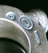 Photo11: Twelve Small Skull On 11mm Wide Side Flat Chiseled Ring Bold (11)