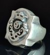 Photo2: Master Raised Atelier Mark Shield Ring (2)