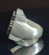 Photo6: Master Raised Atelier Mark Shield Ring (6)