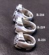 Photo11: Quarter Raised Atelier Mark Shield Ring (11)