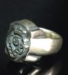 Photo7: Quarter Raised Atelier Mark Shield Ring (7)
