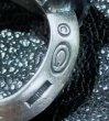 Photo13: Lion With Skull Triangle Wire O-ring & T-bar Ring (13)