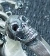 Photo13: Panther With Skull Triangle Wire O-ring & T-bar Ring (13)